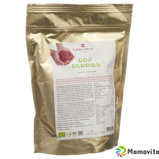 Goji Berries Getrocknet Beutel 510g buy online