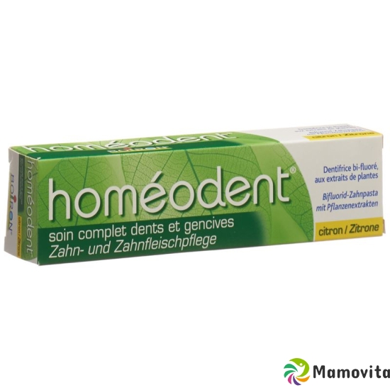 Homéodent Komplette Zahn- und Zahnfleischpflege Zitrone 75ml buy online