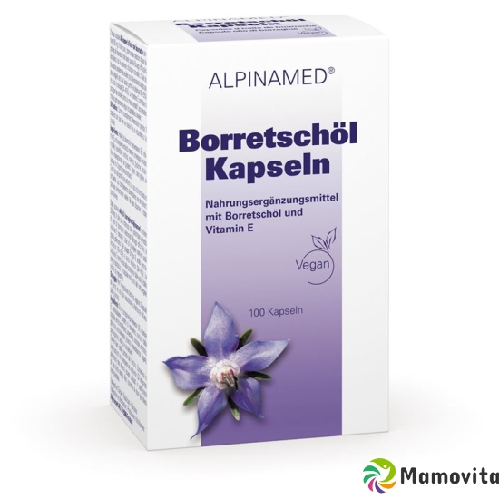 Alpinamed Borage Oil Capsules 100 Pieces buy online