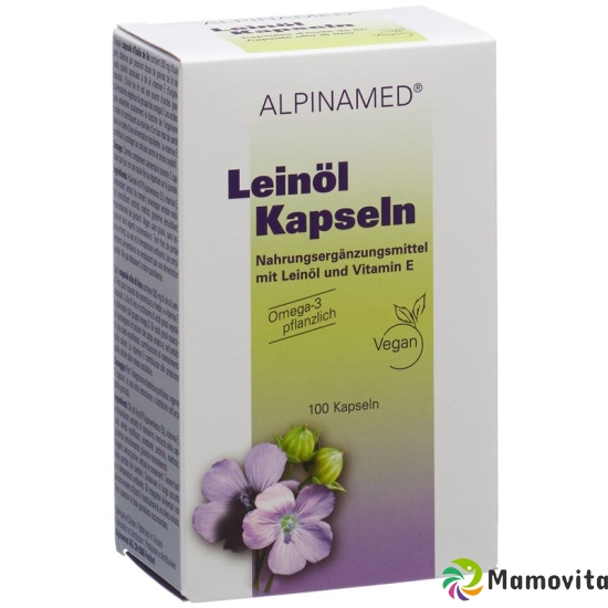 Alpinamed Linseed Oil 100 Capsules buy online