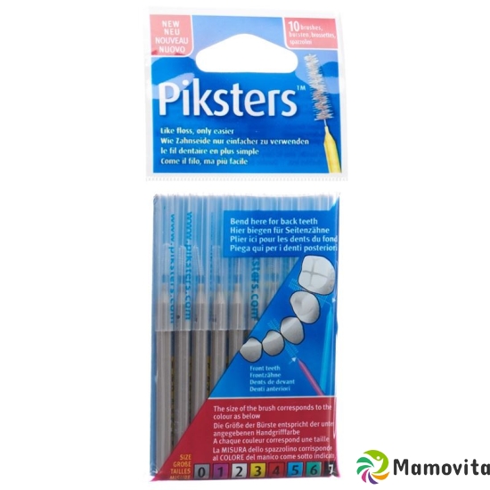 Piksters Interdentalbürstchen Grösse 0 10 Stück buy online