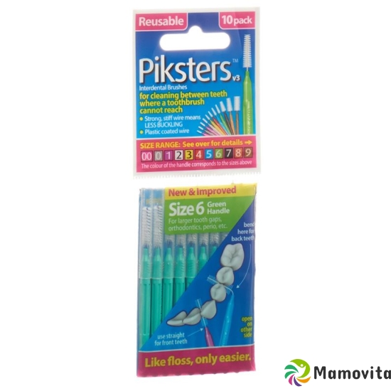 Piksters Interdentalbürstchen Grösse 6 10 Stück buy online