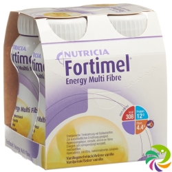 Fortimel Energy MultiFibre Vanille 4x 200ml