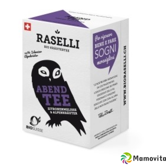 Raselli Kräutertee Abendtee Knospe 20 Beutel buy online