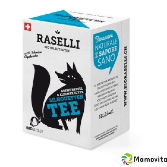 Raselli Kräutertee Silhouettentee Knospe 20 Beutel buy online