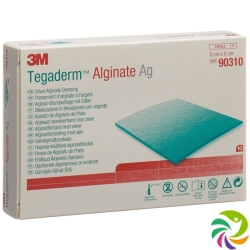 3M Tegaderm Alginate Ag Kompresse 5x5cm 10 Stück