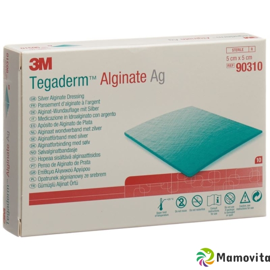 3M Tegaderm Alginate Ag Kompresse 5x5cm 10 Stück buy online