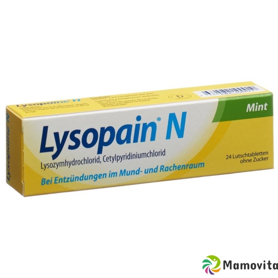 Lysopain N 24 Lutschtabletten buy online