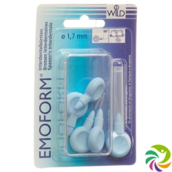 Emoform Interdentalbürsten 1.7mm Hellblau 5 Stück