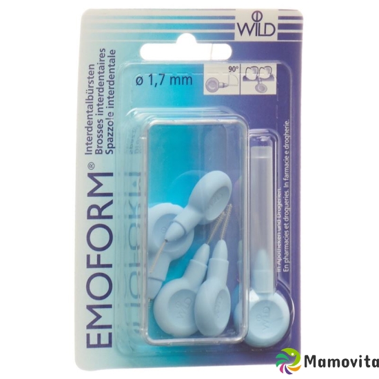 Emoform Interdentalbürsten 1.7mm Hellblau 5 Stück buy online