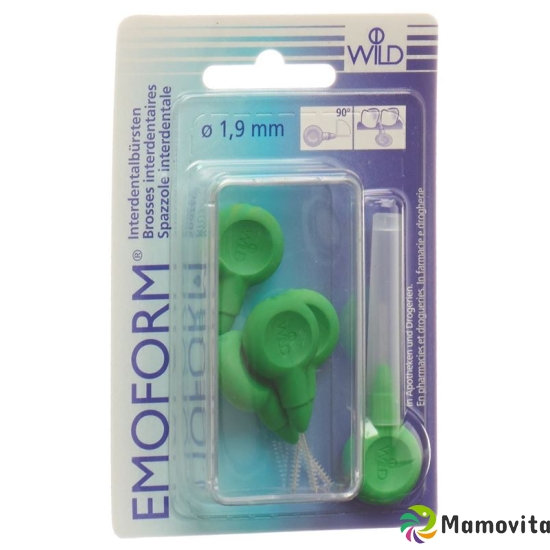 Emoform Interdentalbürsten 1.9mm Hellgrün 5 Stück buy online