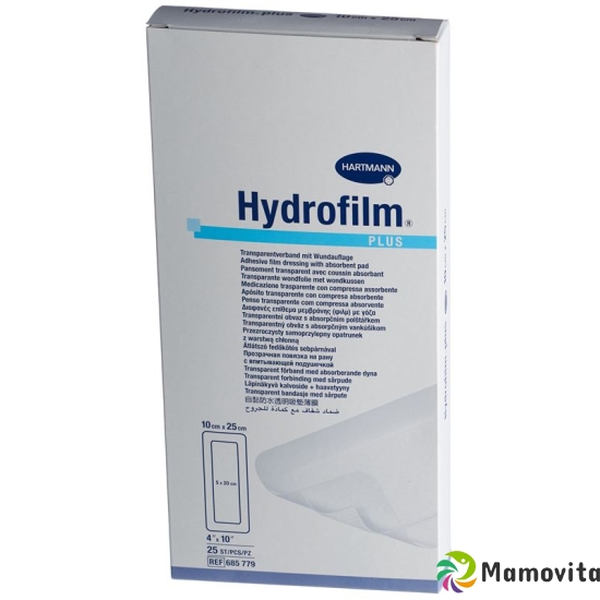 Hydrofilm Plus Wundverband Film 10x25cm Steril 25 Stück buy online