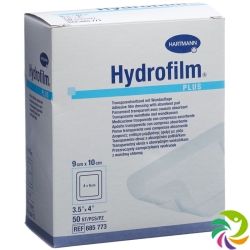 Hydrofilm Plus Wundverband Film 9x10cm Steril 50 Stück