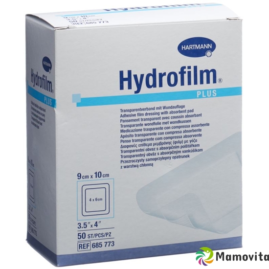 Hydrofilm Plus Wundverband Film 9x10cm Steril 50 Stück buy online