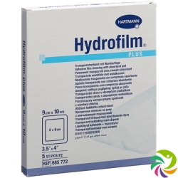 Hydrofilm Plus Wundverband Film 9x10cm Steril 5 Stück