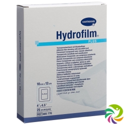 Hydrofilm Plus Wundverband Film 10x12cm Steril 25 Stück