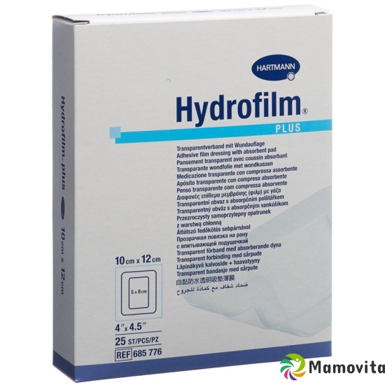 Hydrofilm Plus Wundverband Film 10x12cm Steril 25 Stück buy online