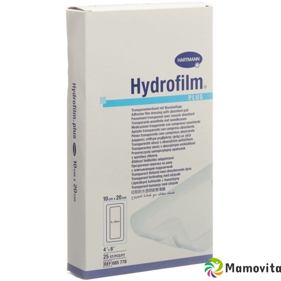 Hydrofilm Plus Wundverband Film 10x20cm Steril 25 Stück buy online