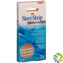 3M Steri Strip 6x75mm Weiss Verstärkt 2x 3 Stück