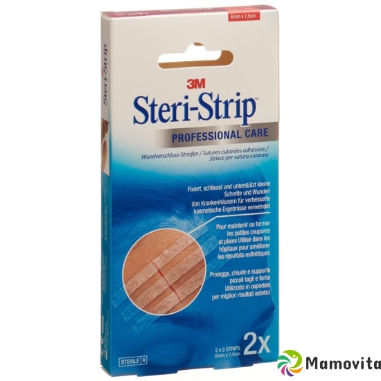 3M Steri Strip Elastisch 6x75mm Beige 2x 3 Stück buy online