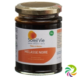 Soleil Vie Schwarze Melasse Rohrzucker Bio 340g