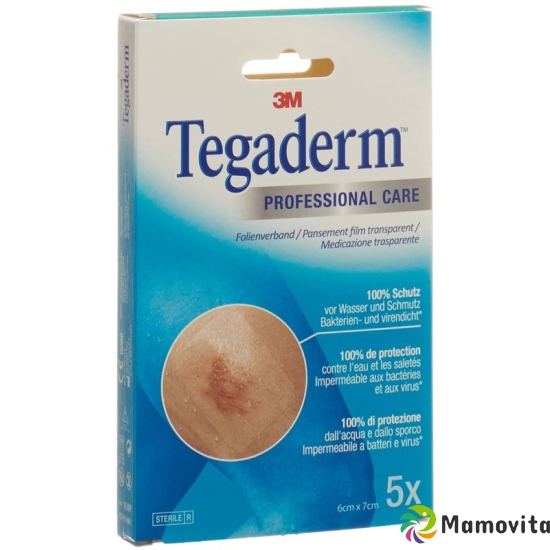 3M Tegaderm Transparentverband 6x7cm 5 Stück buy online