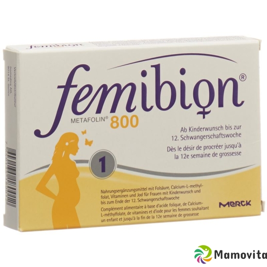 Femibion 800 Metafolin Tabletten 60 Stück buy online