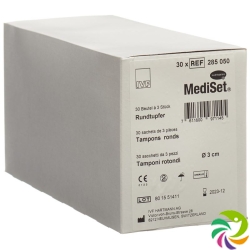 Mediset Rundtupfer 3cm 30x 3 Stück