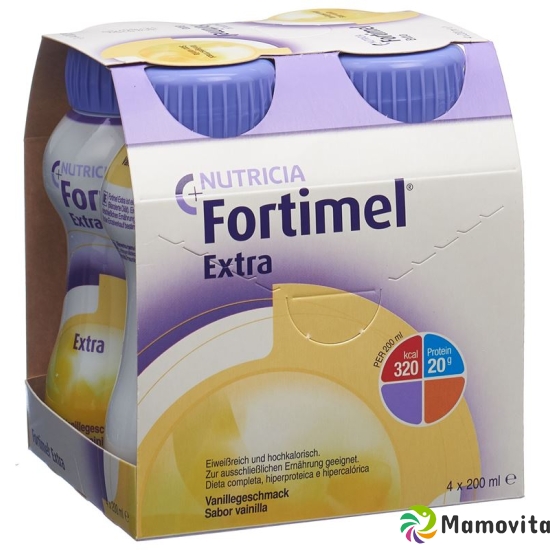 Fortimel Extra Vanille 4x 200ml buy online