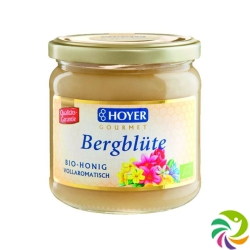 Hoyer Bergblütenhonig Feincremig Bio Glas 500g