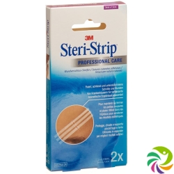 3M Steri Strip 3x75mm Weiss Verstärkt 2x 5 Stück