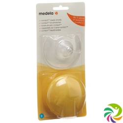 Medela Contact Brusthuetchen S 16mm 1 Paar mit Box