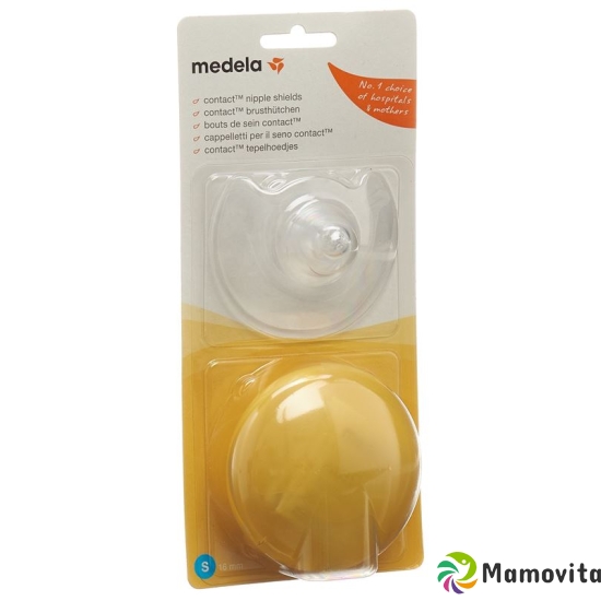 Medela Contact Brusthuetchen S 16mm 1 Paar mit Box buy online