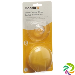 Medela Contact Brusthuetchen L 24mm 1 Paar mit Box