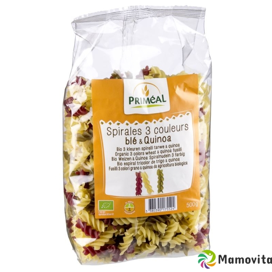 Primeal Spiralen Quinoa Dreifarbig 500g buy online