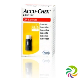 Accu Chek Mobile Fastclix Lanzetten 4x 6 Stück