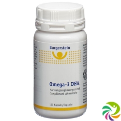 Burgerstein Omega-3 DHA capsules 100 pieces