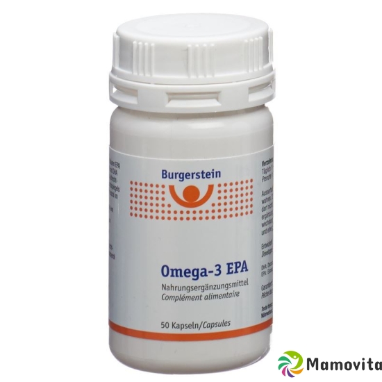 Burgerstein Omega 3-EPA capsules 50 pieces buy online