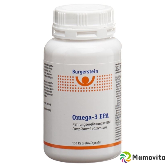 Burgerstein Omega 3-EPA capsules 100 pieces buy online