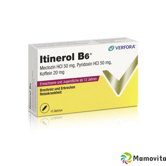 Itinerol B6 10 Zäpfchen für Erwachsene buy online