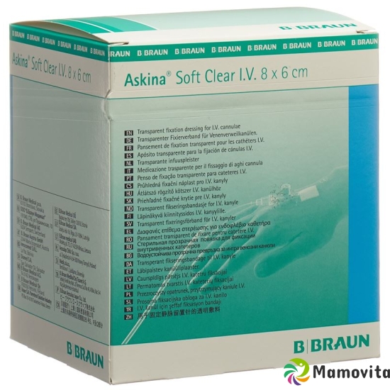 Askina Soft Clear I.V. 6x8cm 50 Stück buy online