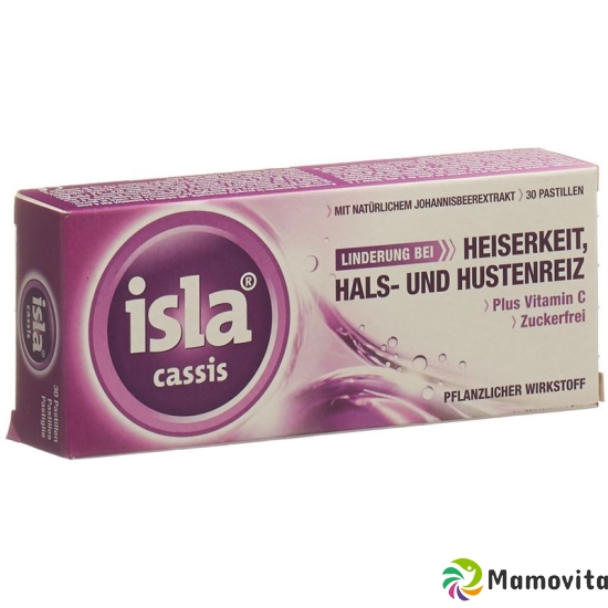 Isla Cassis Pastillen 30 Stück buy online