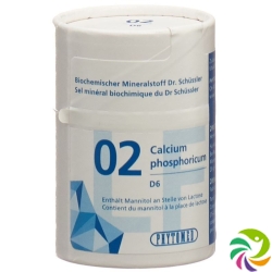 Phytomed Schüssler Nr. 2 Tabletten D 6 Lactosefrei 200 Stück