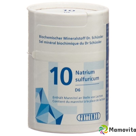 Phytomed Schüssler Nr. 10 Tabletten D 6 Lactosefrei 200 Stück buy online