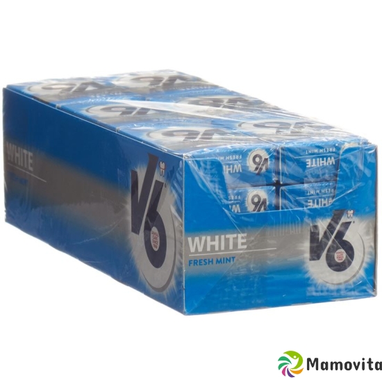 V6 White Freshmint Kaugummi Box buy online