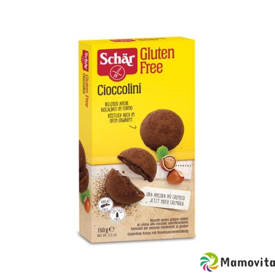 Schär Cioccolini M Kakaofuellung 150g buy online