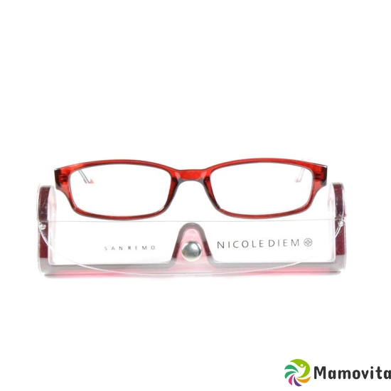 Nicole Diem Lesebrille San Remo Rot/cry 1.0 buy online