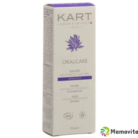 Kart Oralcare Sage toothpaste 75ml buy online