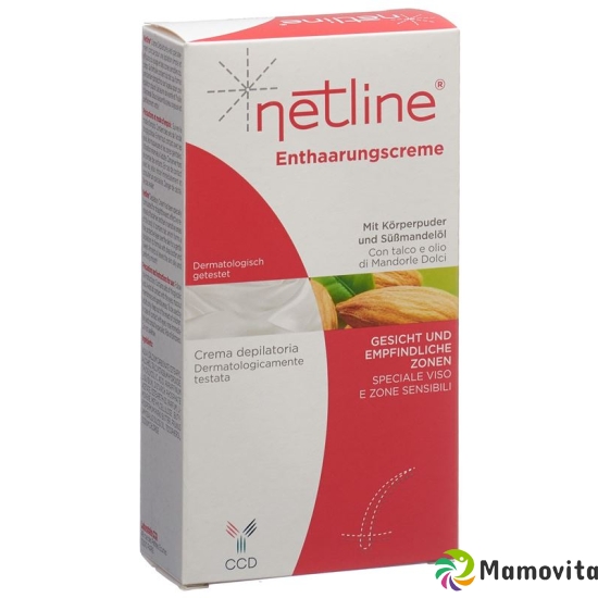 Netline Enthaarungsscreme Gesicht 75ml buy online