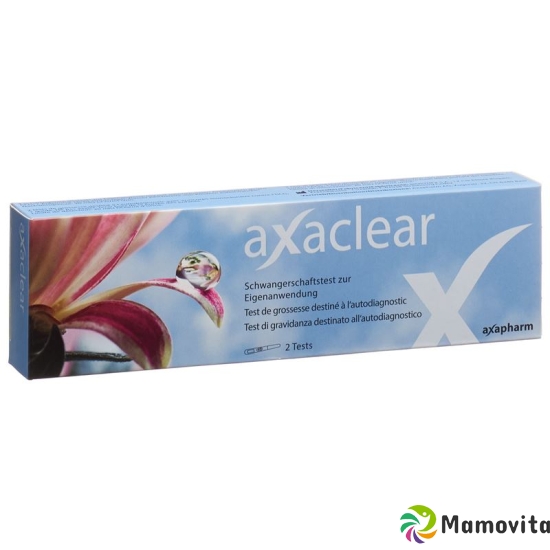 Axaclear pregnancy test 2 pcs buy online